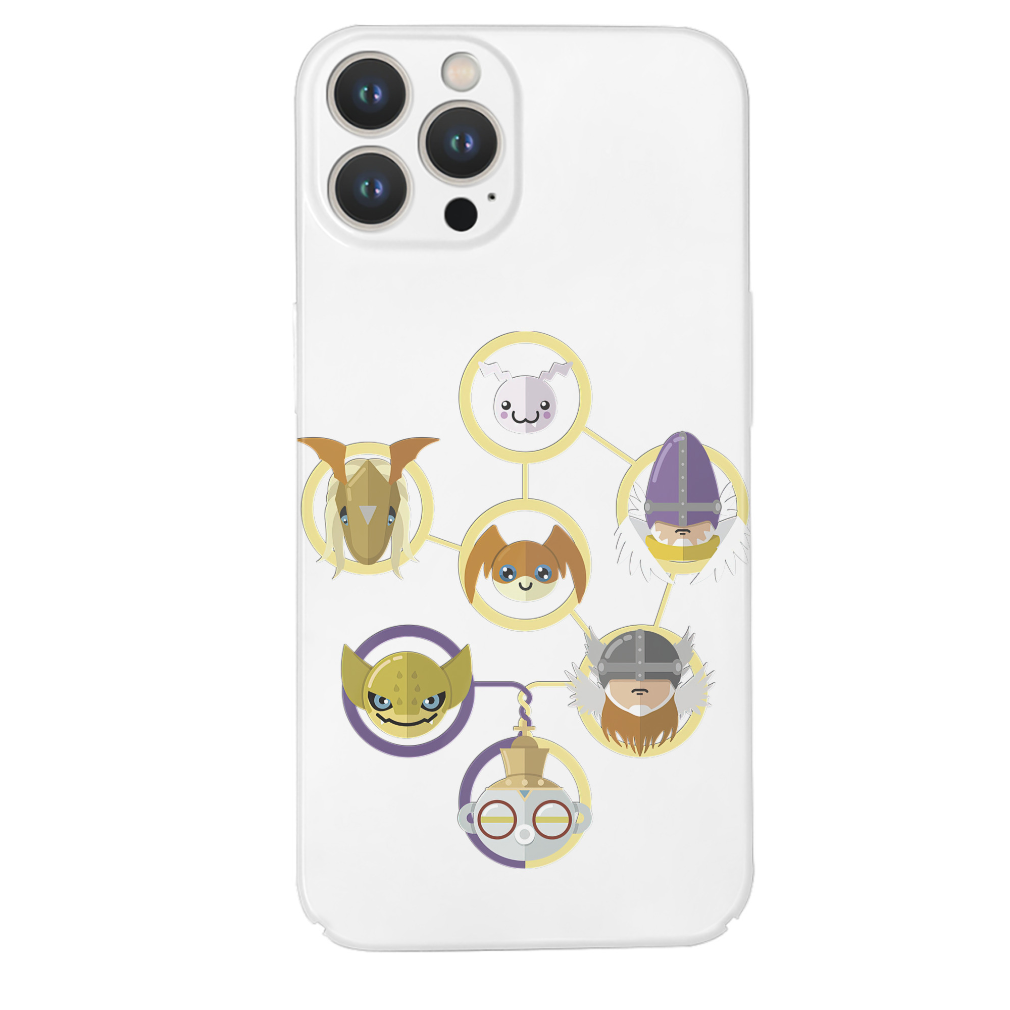 （画像用） Digimon デジタルモンスター/デジモン 【iPhone 14シリーズ対応】ハードケース